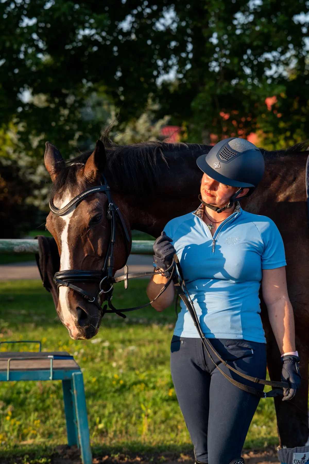 Поло из ложной сетки 