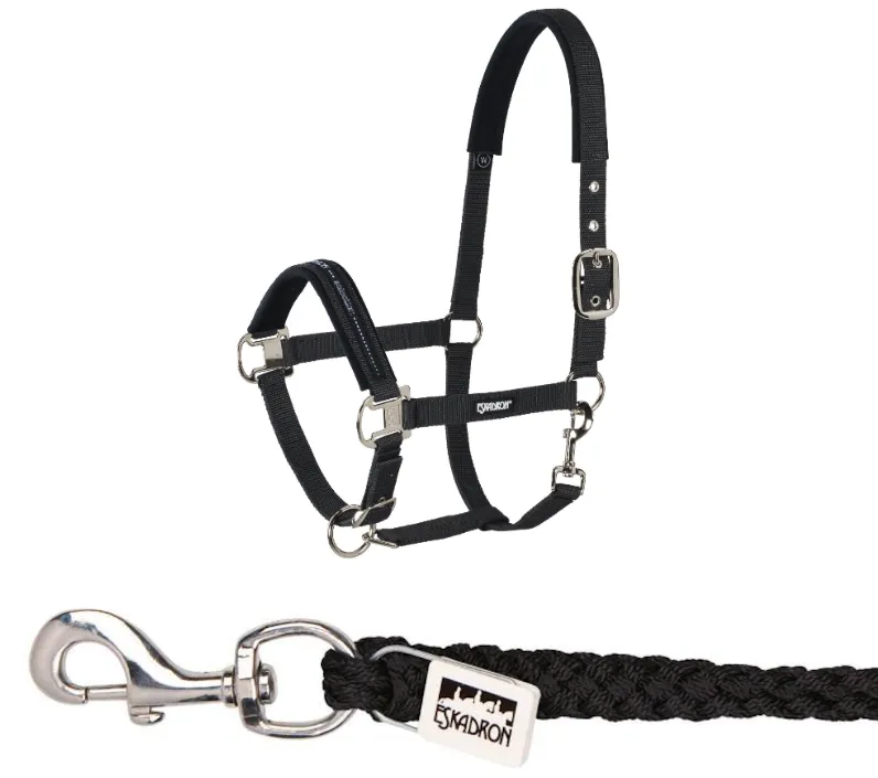 Недоуздок + чумбур "ESKADRON"