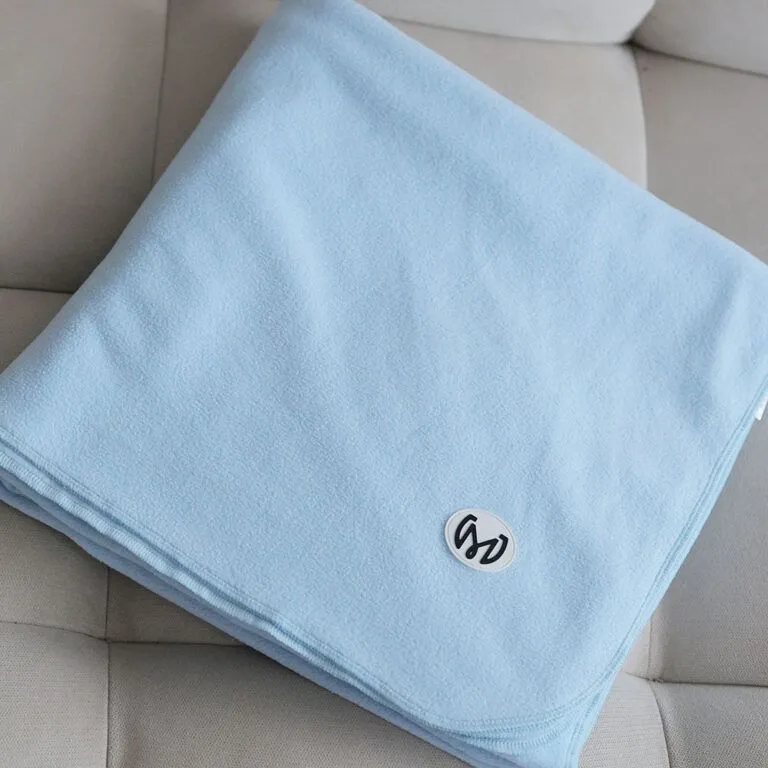 Плед домашний флисовый MANIC, Голубой