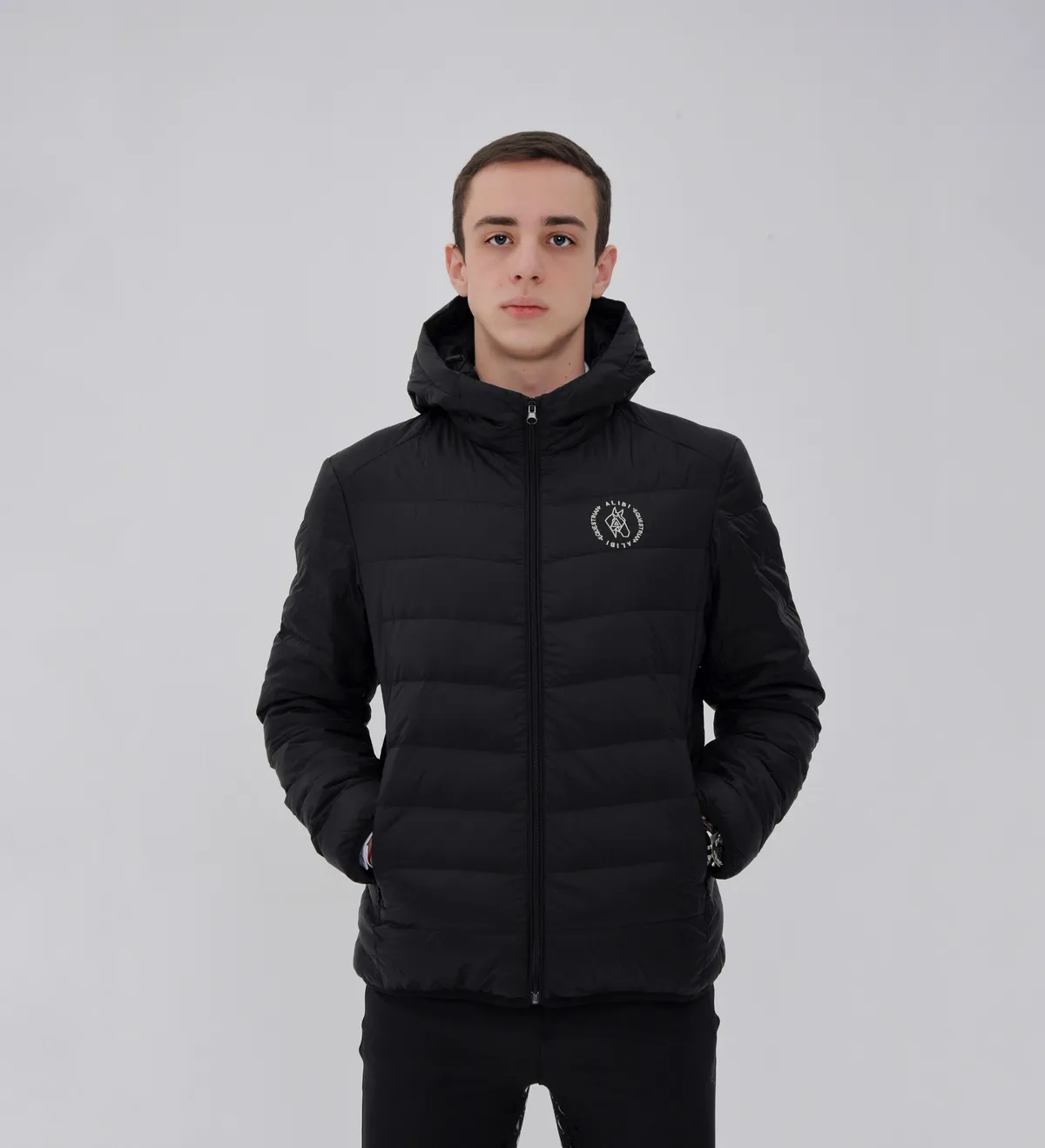 Куртка для конного спорта ALIBI, мужская, утеплённая