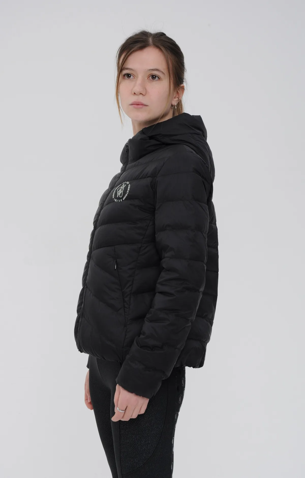 Куртка для конного спорта ALIBI женская, утеплённая