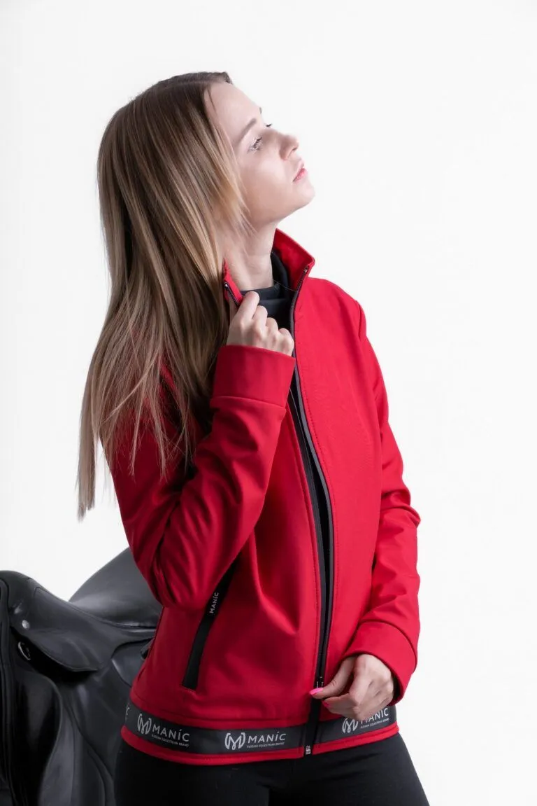 Ветровка женская SPORT EDITION, Красная, размер 46