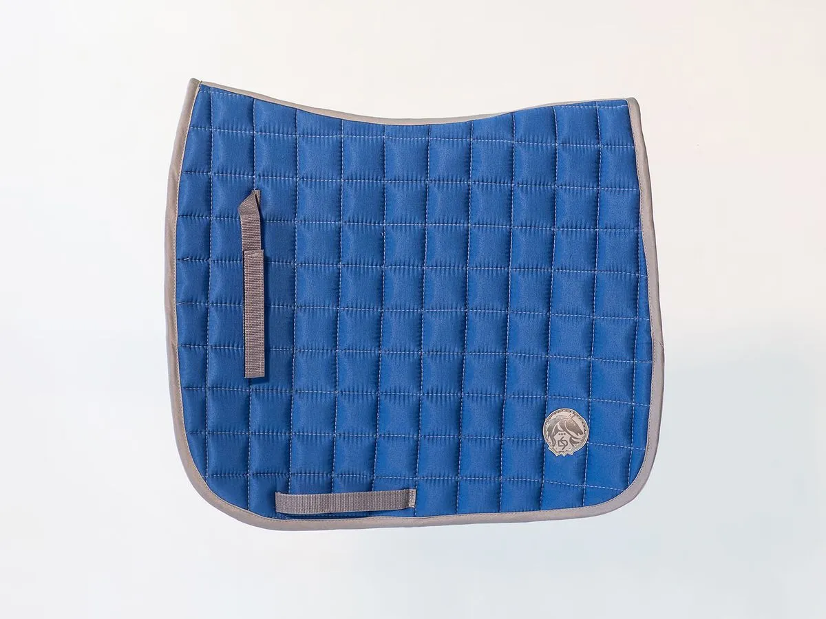 Вальтрап выездковый, голубой (клетка)