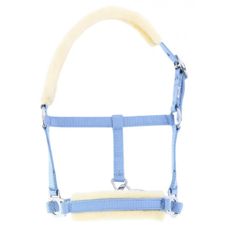 Недоуздок для жеребят с мехом