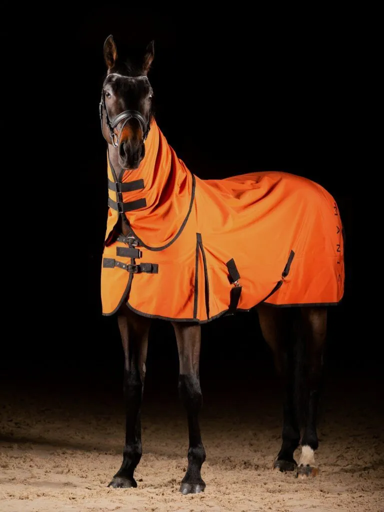 Попона Manic Gentle Touch SoftShell, Оранжевая, размер 135