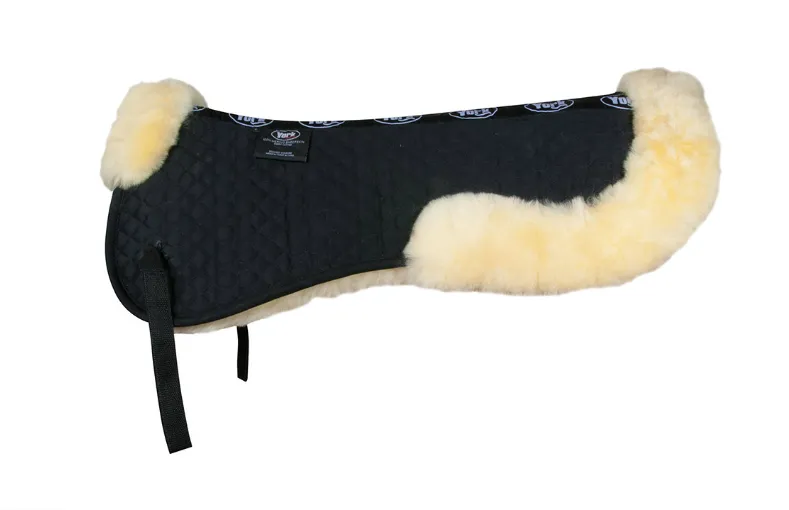 Вальтрап York вальтрап-амортизатор с мехом черно-белый L