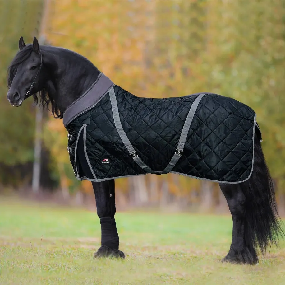 Попона HE Megeve зимняя денниковая 300 г серая 135 см