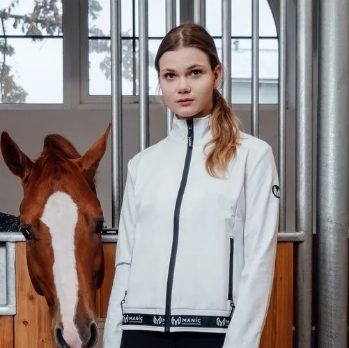 Ветровка женская SPORT EDITION, Белая, размер 48