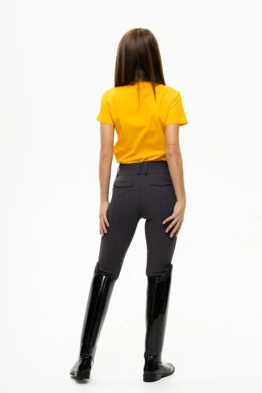 Бриджи Manic Jumping, Тёмно-серые, размер 40