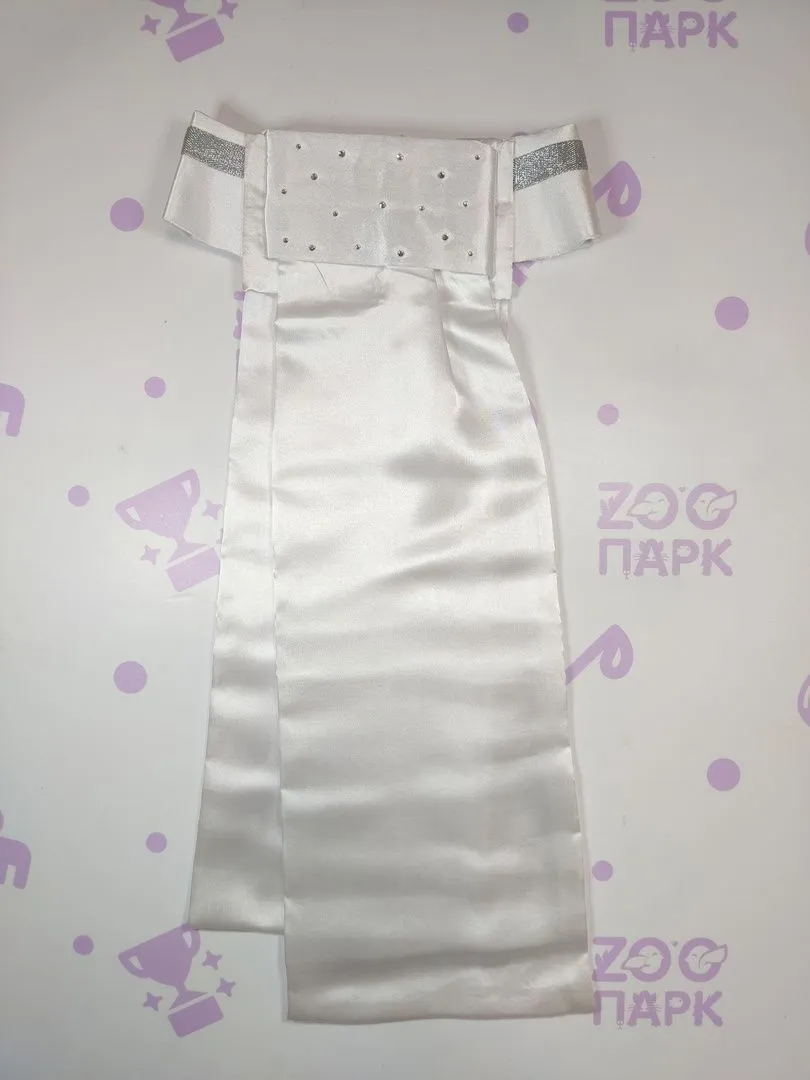 Манишка со стразами