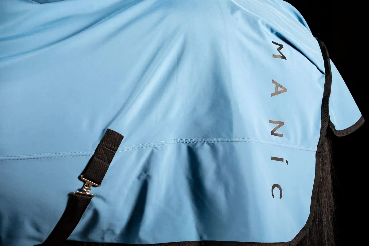 Попона Manic Gentle Touch SoftShell, Голубая, размер 145