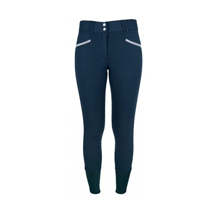 Бриджи HE Brilliant с полной силиконовой леей 40 темно-синие