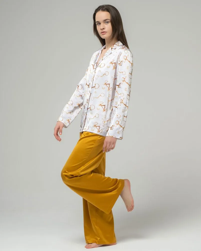 Пижама MAXI, принт светлый трензель, размер 52