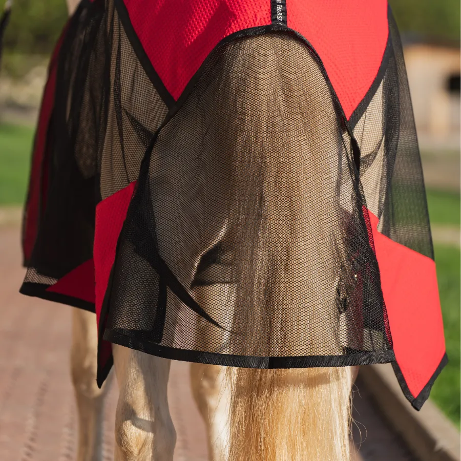 Попона антимоскитная FAVORITE HORSE Ultra-Light (красная,155)