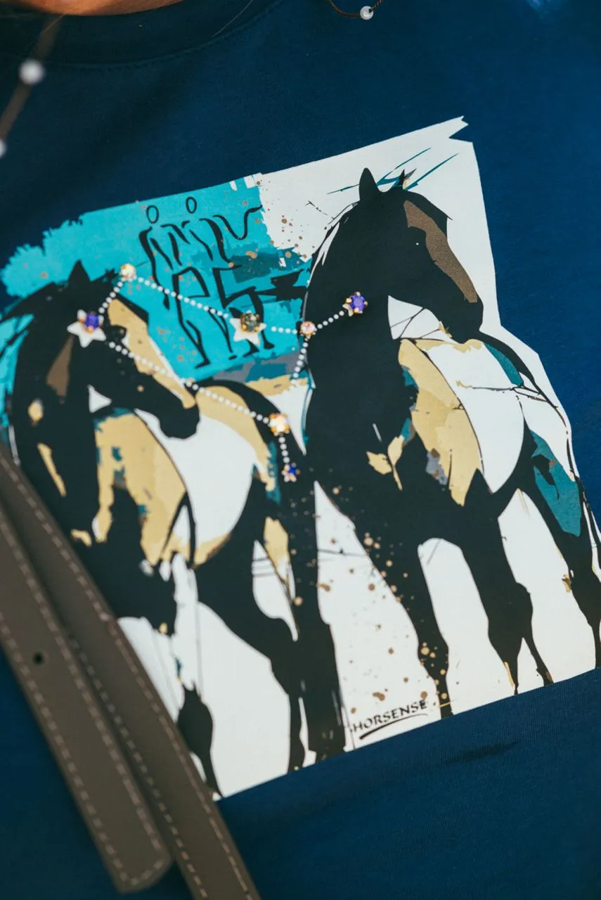 Футболка "Конный Зодиак" БЛИЗНЕЦЫ 