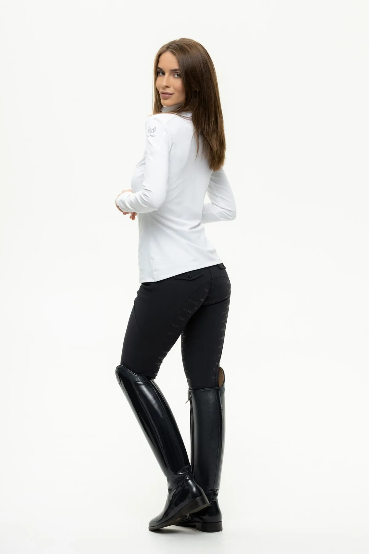 Водолазка спортивная MANIC, Белая, размер 42