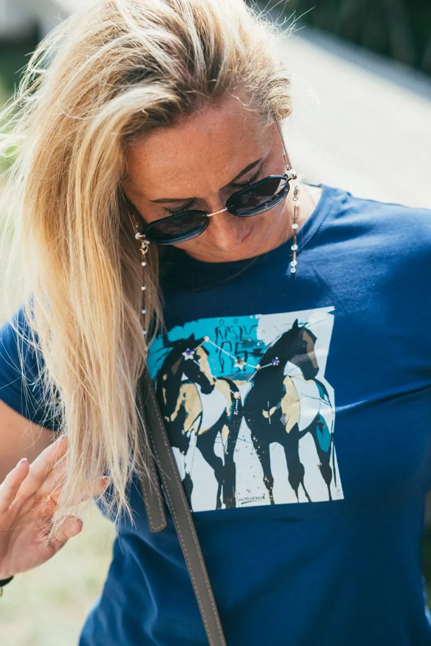 Футболка "Конный Зодиак" БЛИЗНЕЦЫ 