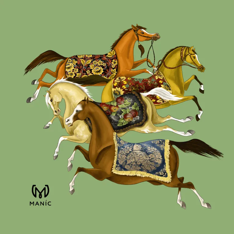 Подушка декоративная Зеленая, MANIC