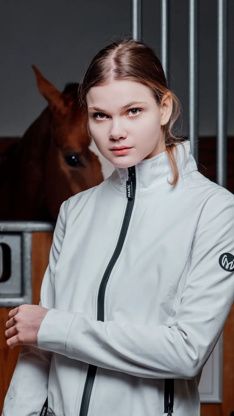 Ветровка женская SPORT EDITION, Белая, размер 44