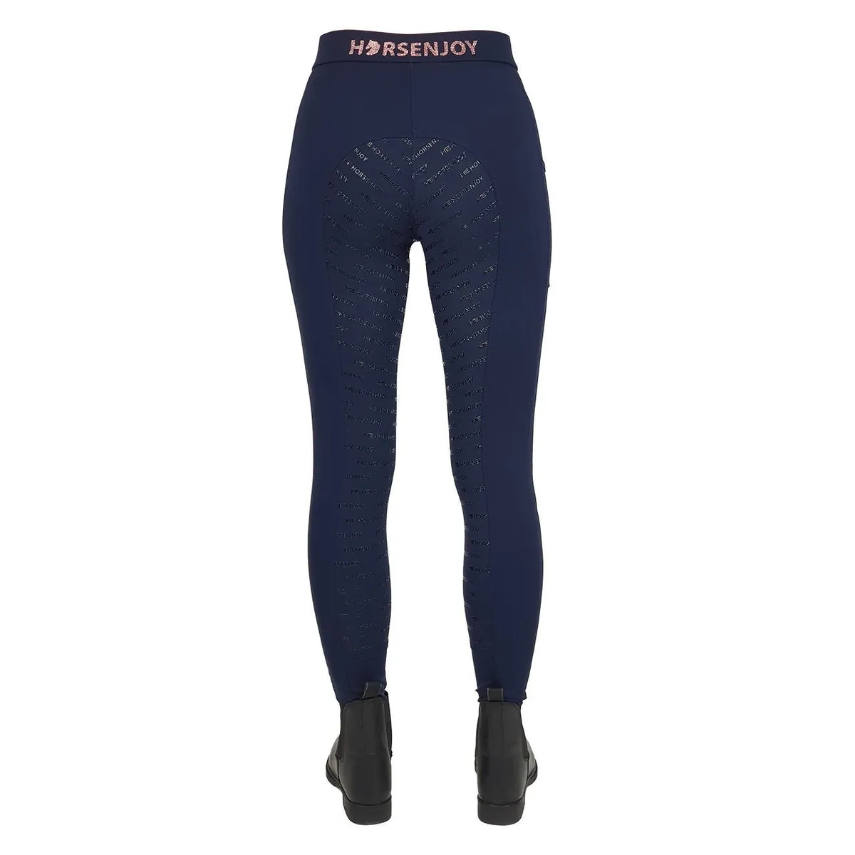 Бриджи HE Destiny с полной силиконовой леей темно-синие 38