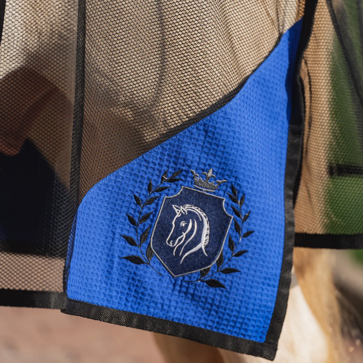 Попона антимоскитная FAVORITE HORSE Ultra-Light (синяя,155)