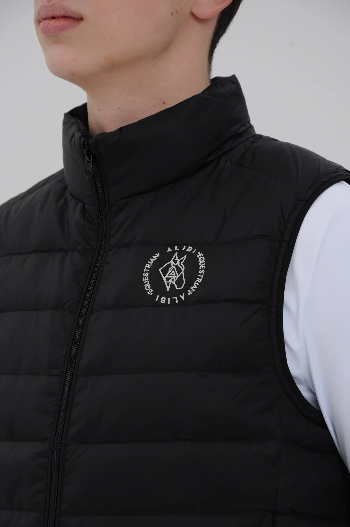 Жилетка для конного спорта ALIBI, мужская, утеплённая
