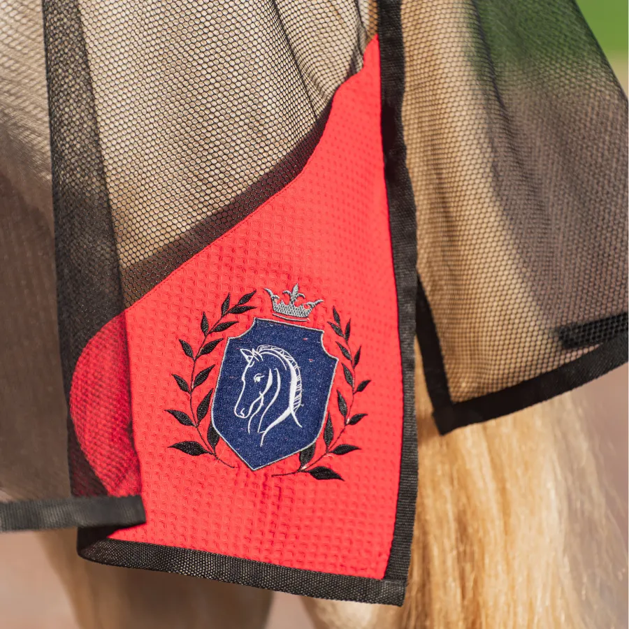 Попона антимоскитная FAVORITE HORSE Ultra-Light (красная,155)