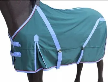 Попона, хлопковая, зеленая, 145 см