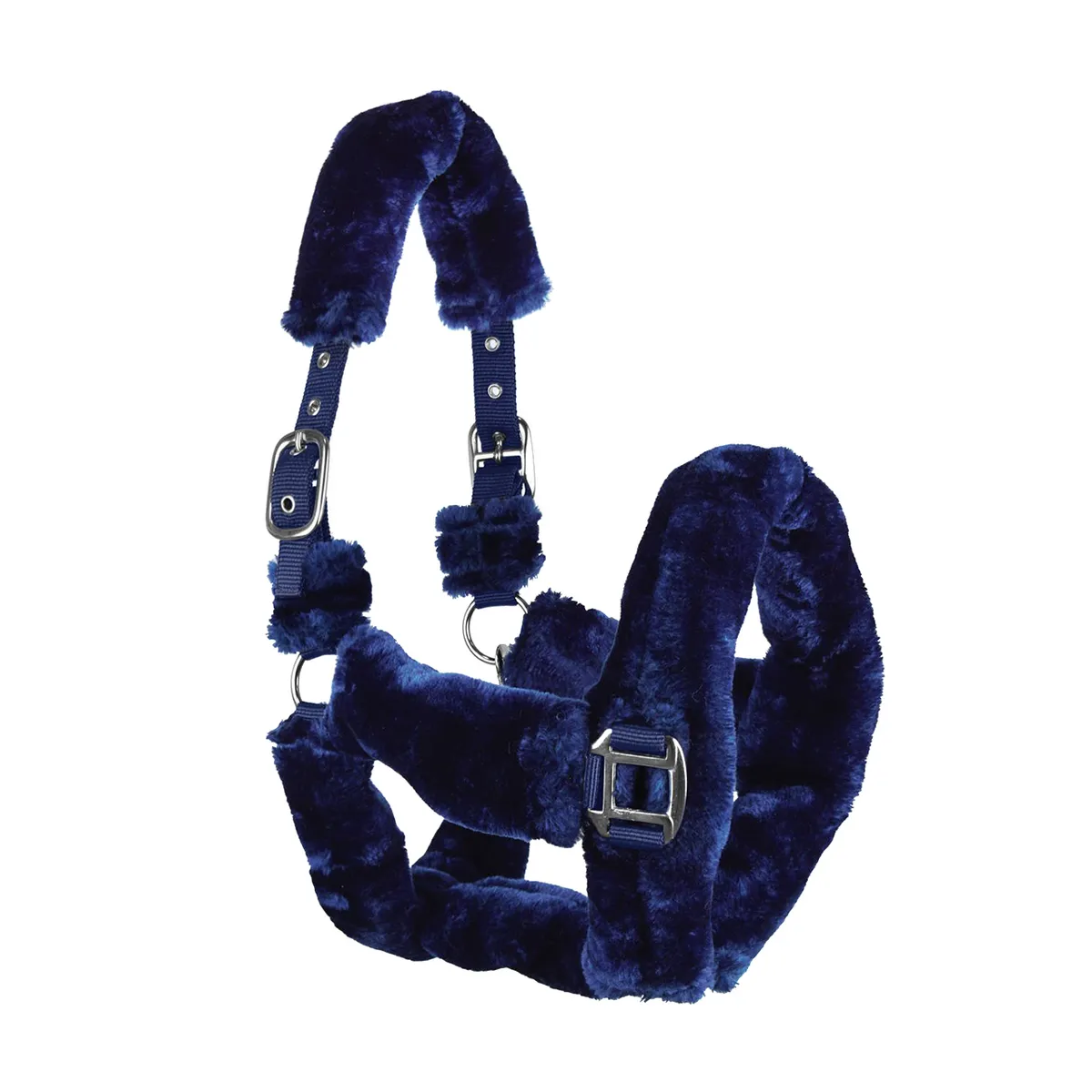 Недоуздок HE Cuddly темно-синий Pony