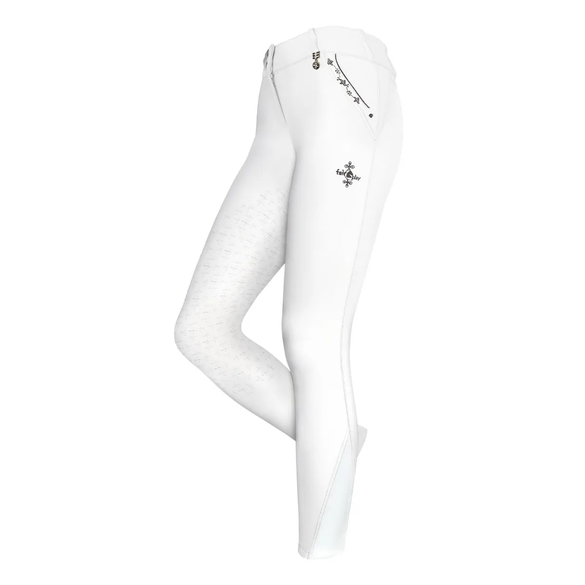 Бриджи для верховой езды "Jasmine FLEUR " с силиконовой леей