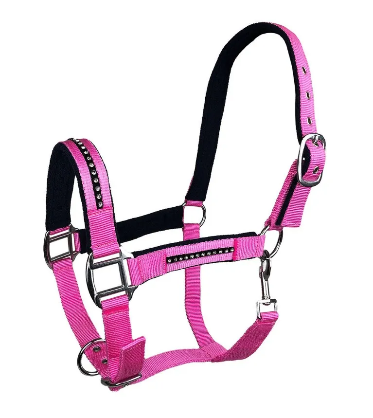 Недоуздок York Quartz розово-черный Cob