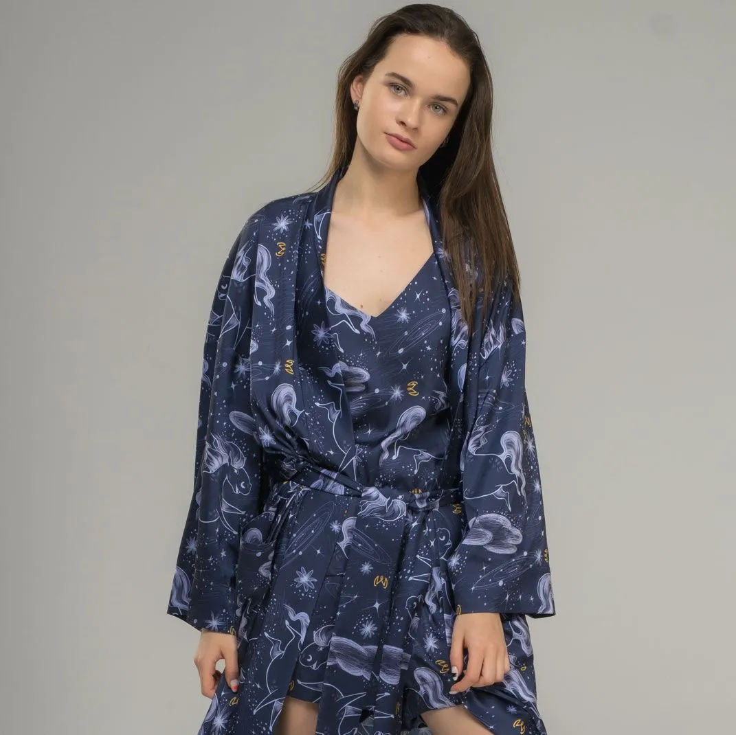 Халат женский Manic, принт пони, размер M-XXL