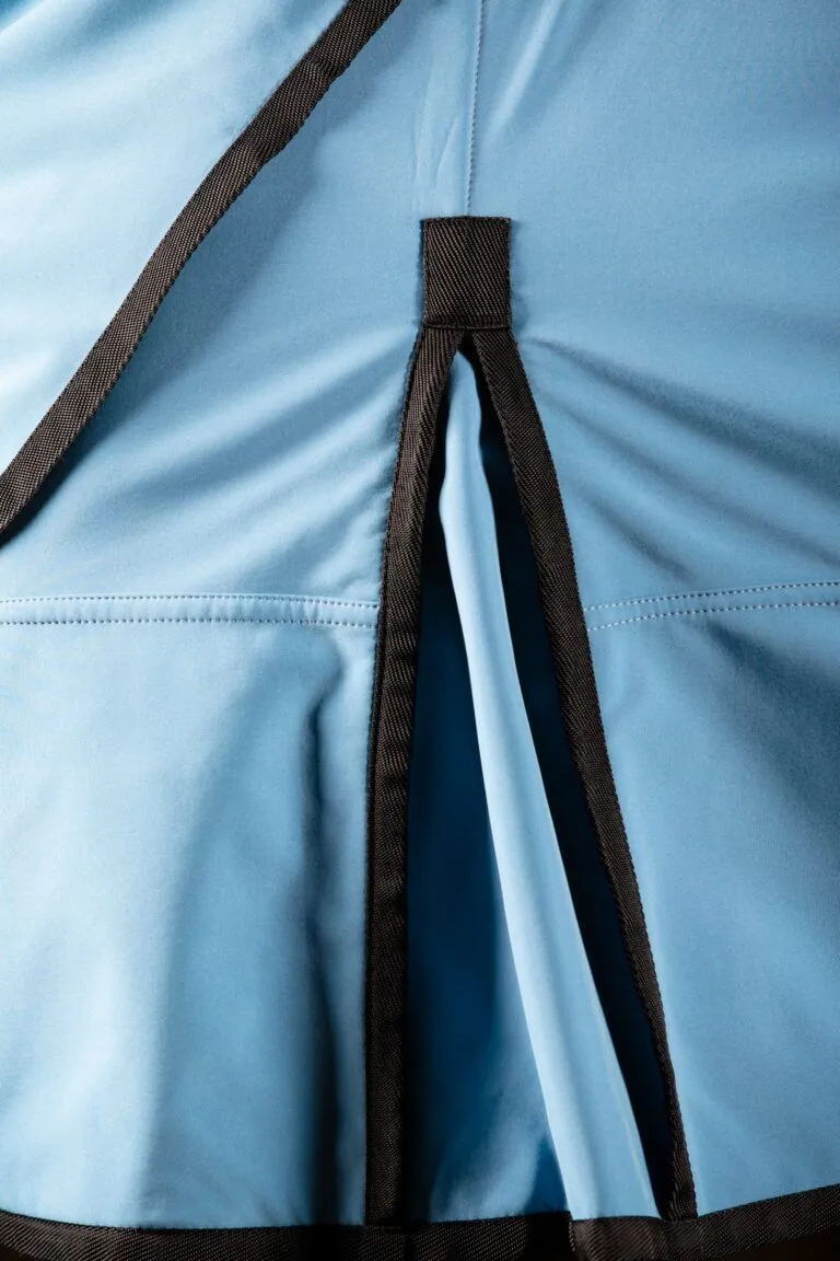 Попона Manic Gentle Touch SoftShell, Голубая, размер 125