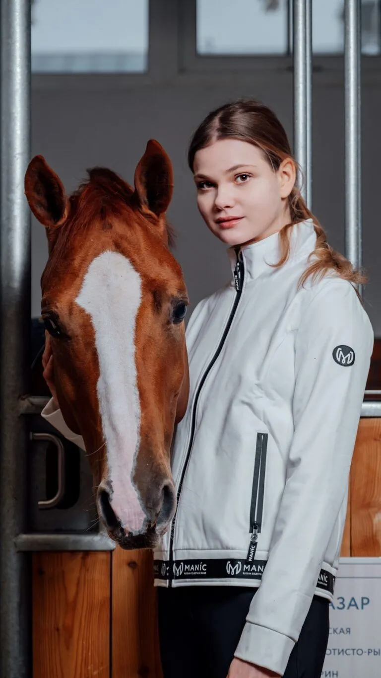 Ветровка женская SPORT EDITION, Белая, размер 42