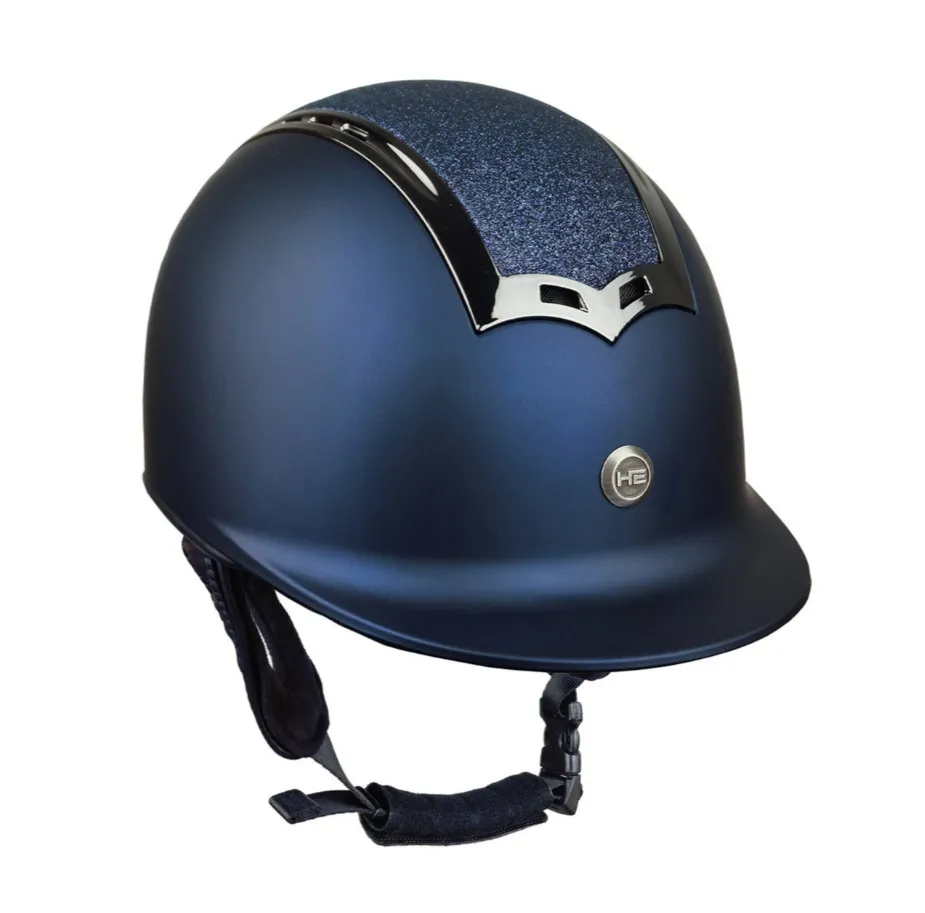 Шлем HE Genius Glitter синий M 57-59 см