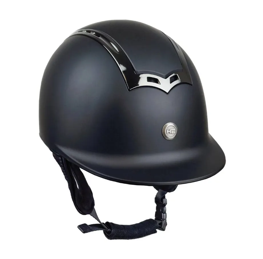 Шлем HE Genius Gun Smoke черный S 55-56 см