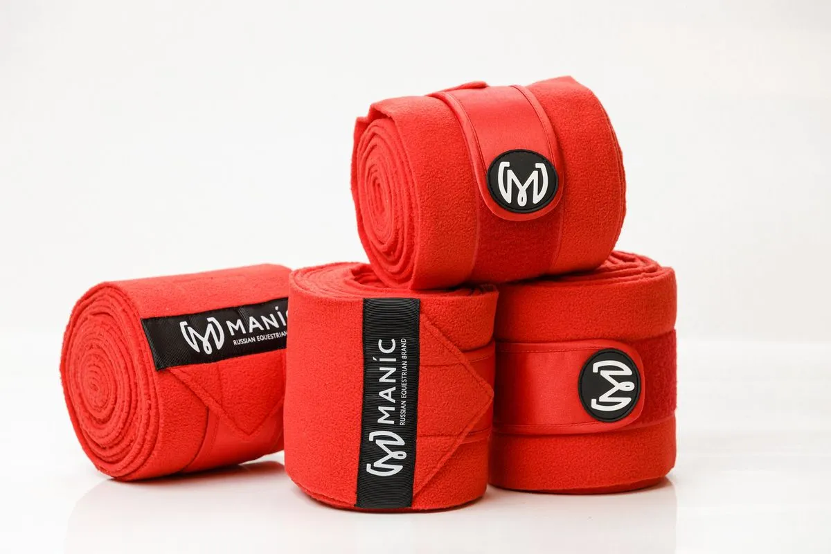 Бинты К/Ч MANIC, цвет Красный