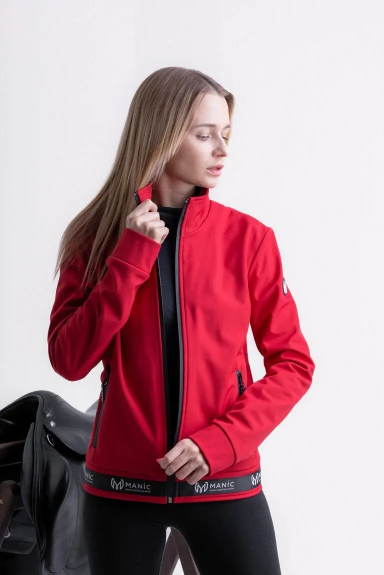 Ветровка женская SPORT EDITION, Красная, размер 40