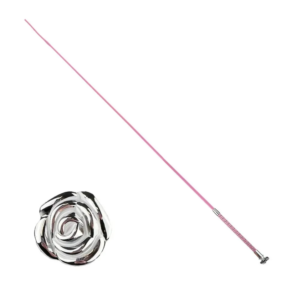 Хлыст Horsenjoy Rose выездковый розовый 110 см