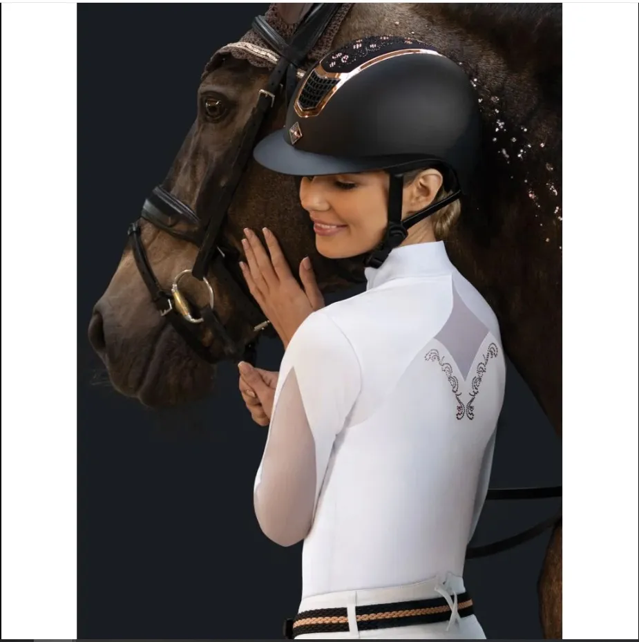 Блузка "CATHRINE ROSEGOLD LS" (36, Белый)