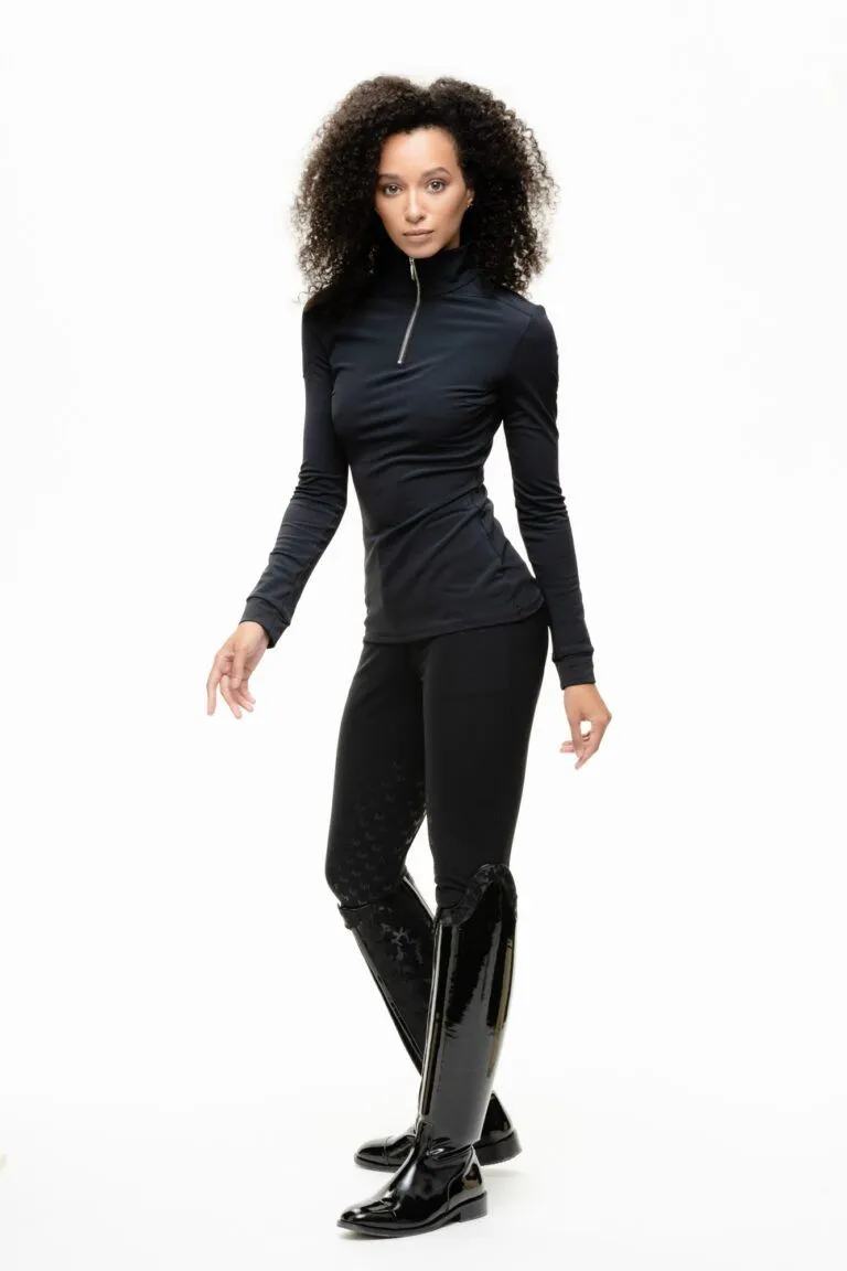 Водолазка спортивная MANIC, Чёрная, размер 44