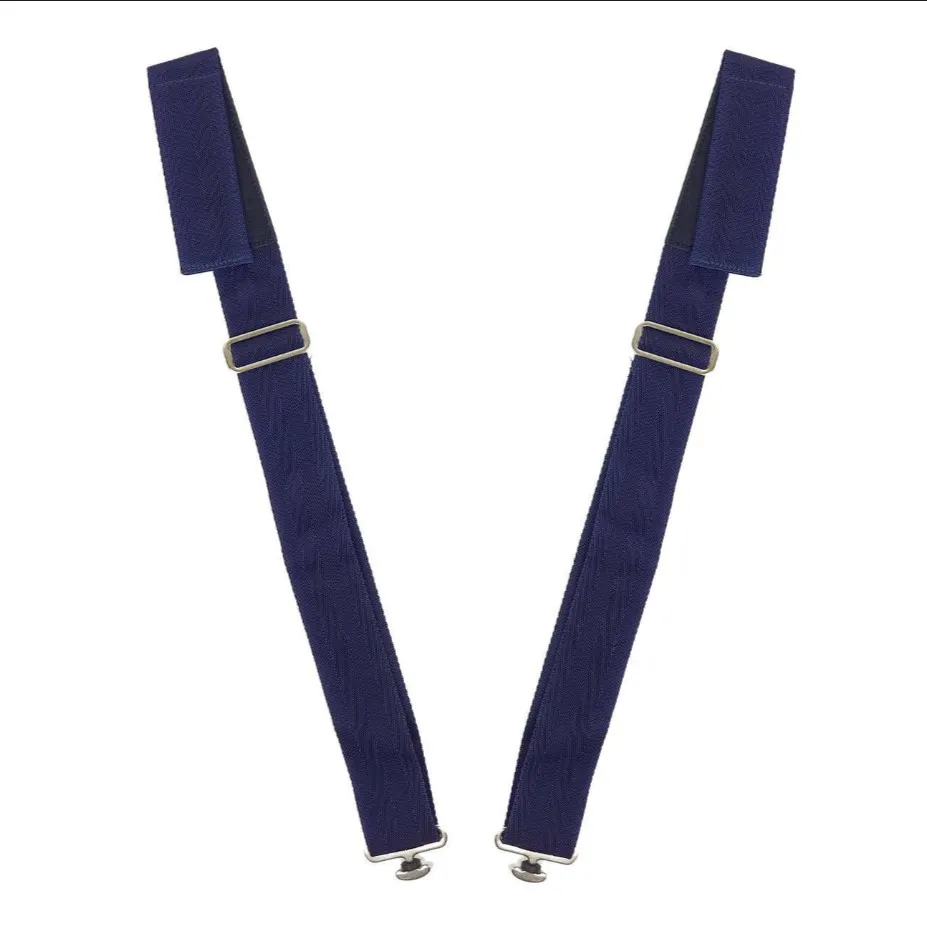 Попона HE Jasmine флисовая с ремнями бордово-синяя 125 см