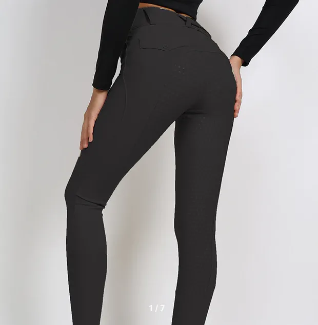 Бриджи-легинсы с силиконовой леей