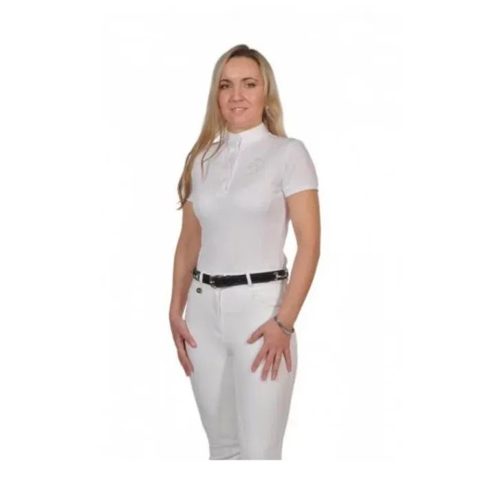 Рубашка-поло женская York Cristallo белая XS