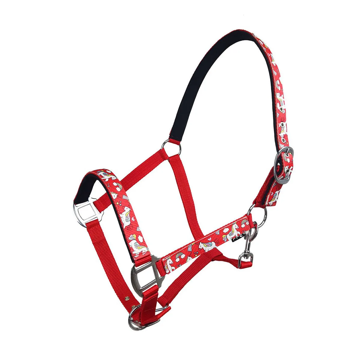 Недоуздок York Timmy красный Pony