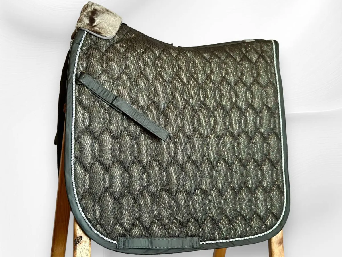 Вальтрап выездковый RIDE NOW (хаки темный мех)