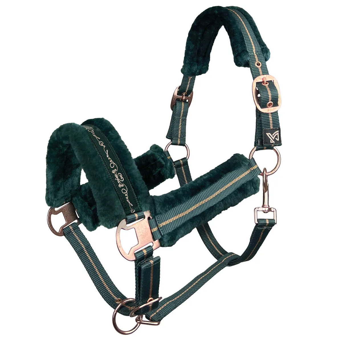 Недоуздок York Lira зелёный Pony