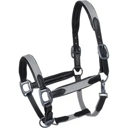 Недоуздок кожа+нейлон Star MIX full