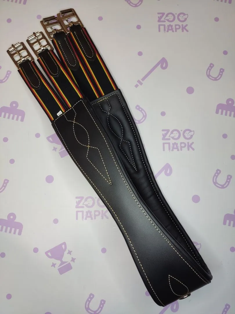 Подпруга синтетическая с резинками с двух сторон, 120см