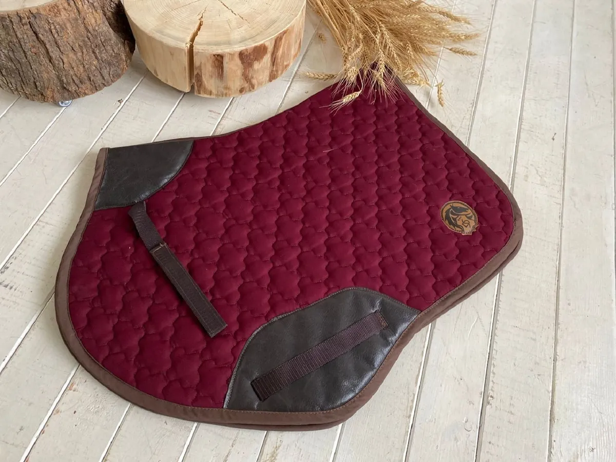 Вальтрап конкурный фигурный с кожаными вставками